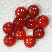 10MM ROUND CABOCHON CARNELIAN(10PCS/BAG)